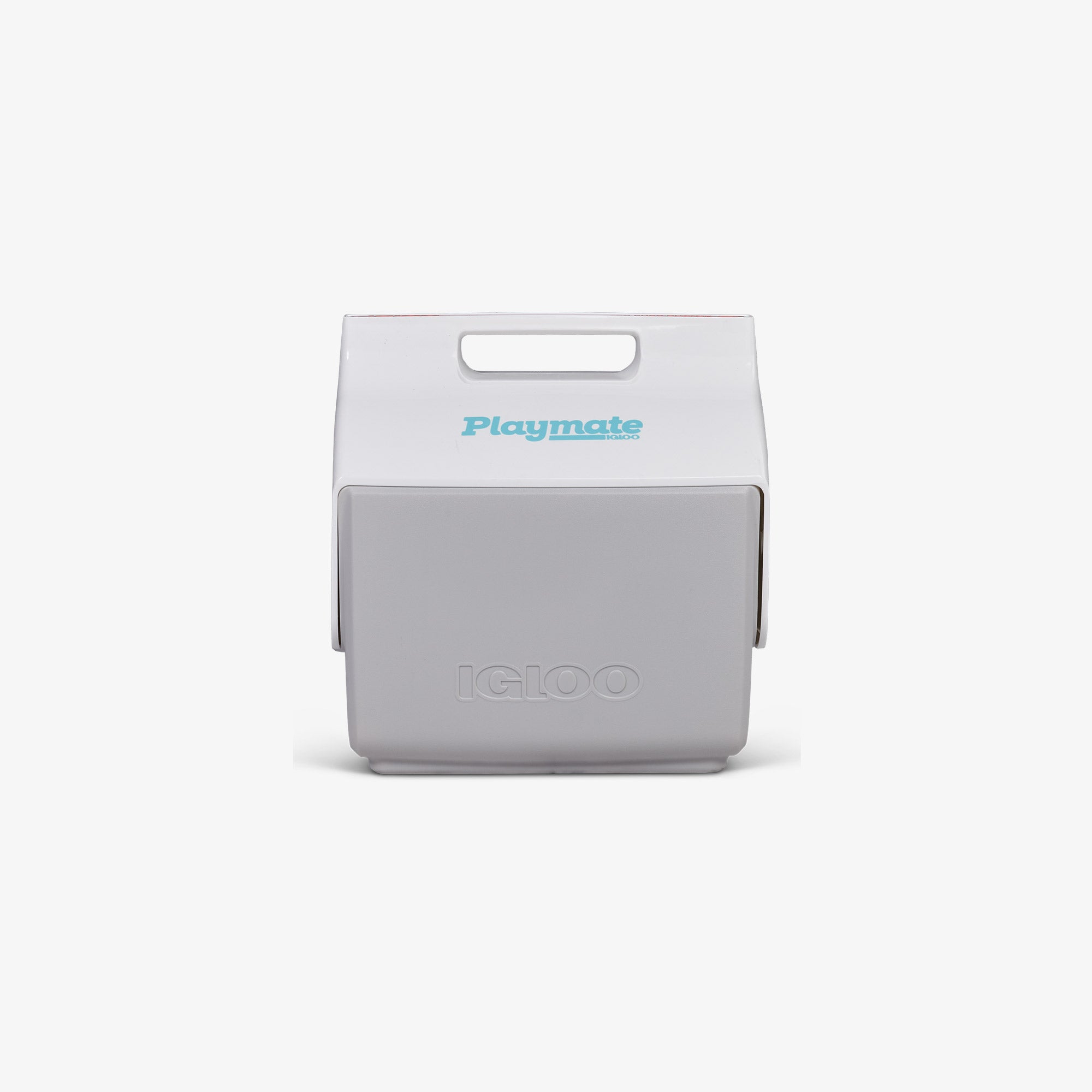 Retro Little Playmate 7 Qt Cooler H9 - Gray/Aqua - Product View