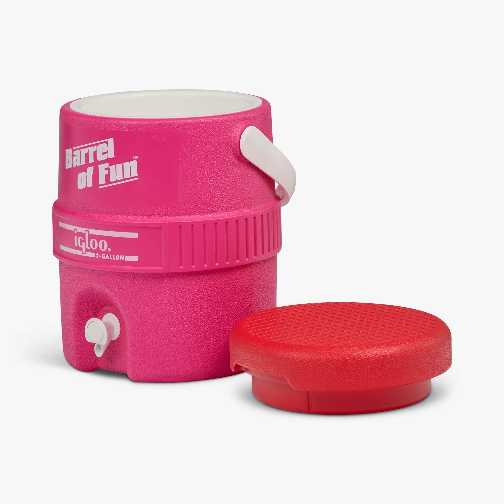 Retro Barrel of Fun 2 Gallon Jug U4 - Tutti Frutti - Open View