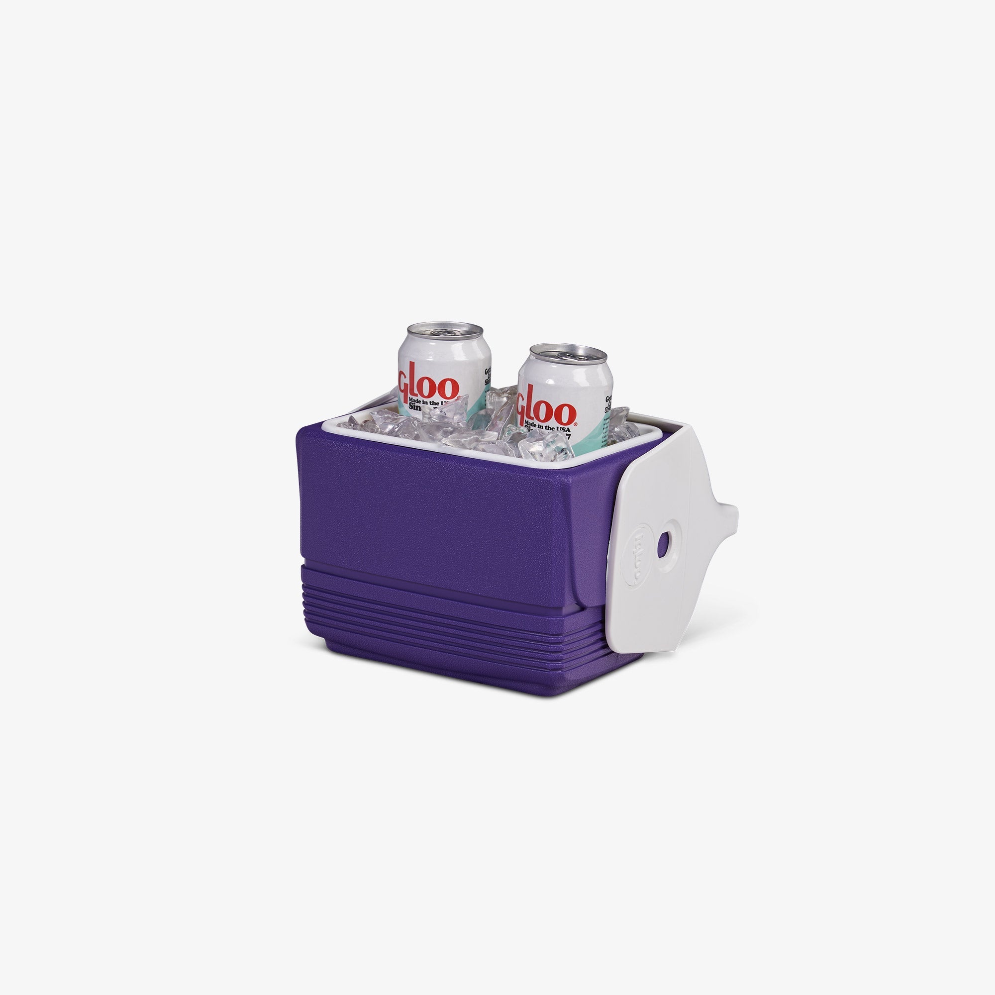 Retro Playmate Mini 4 Qt Cooler K6 - Purple - Product View