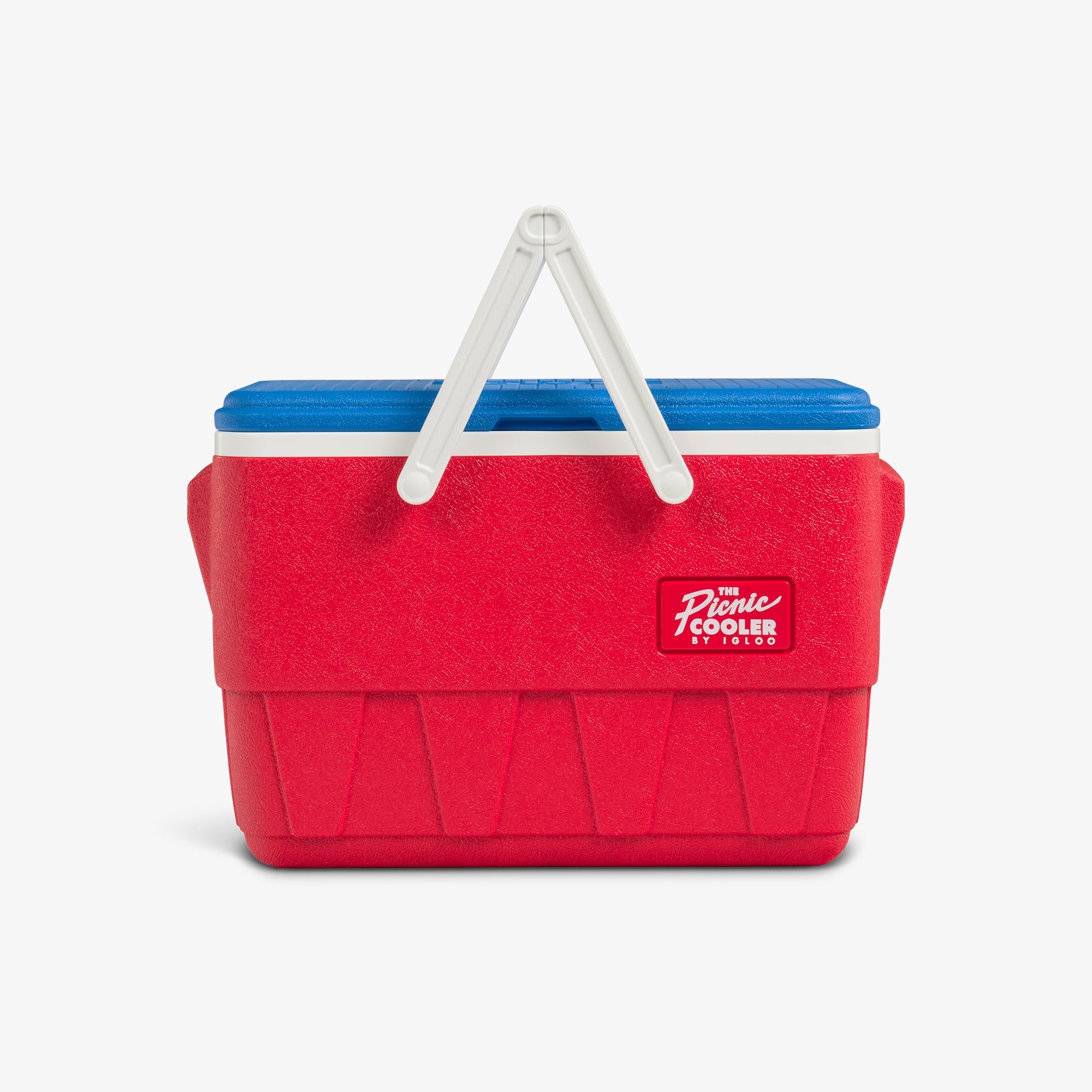 Retro Picnic Basket 25 Qt Cooler E9 - Americana - Strap View