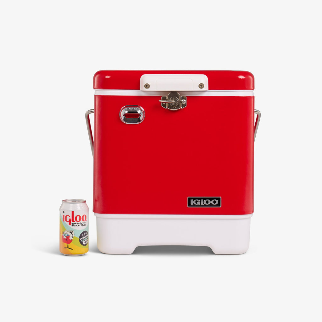 Legacy 20 Qt Cooler A5 - Red Star - Size View