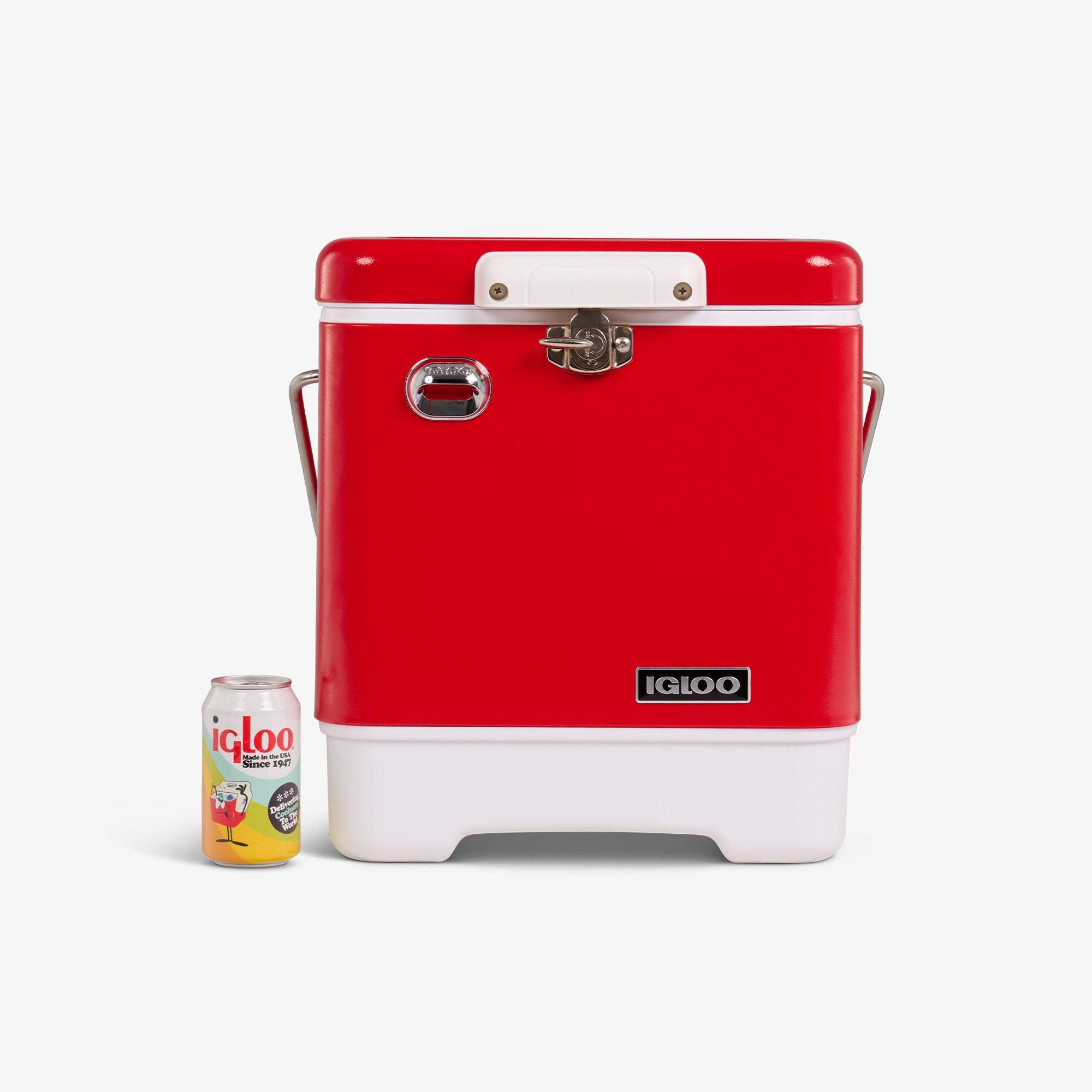 Legacy 20 Qt Cooler A5 - Red Star - Size View