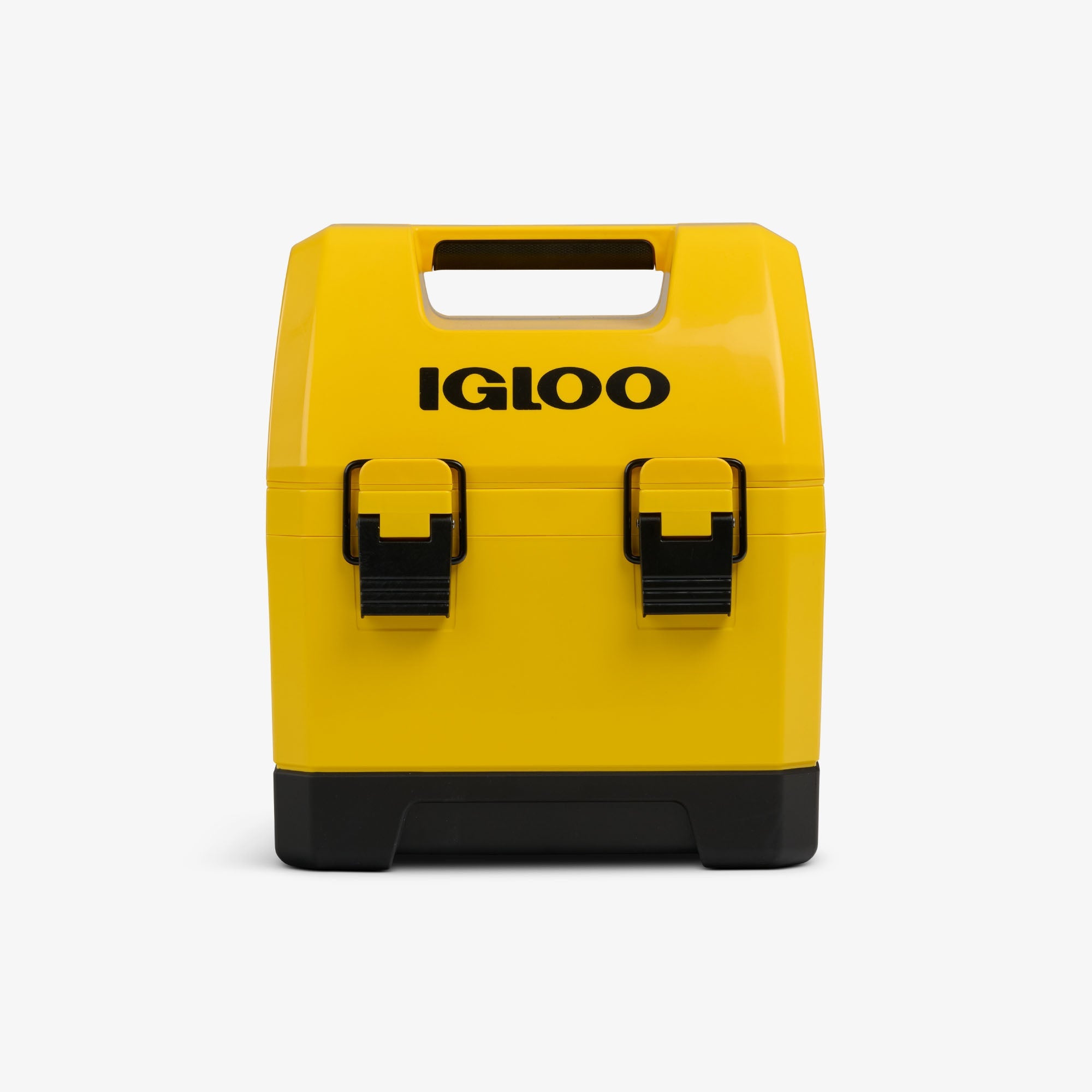 Gripper CoolBox 10 Qt Cooler R7 - Industrial Yellow - Front View