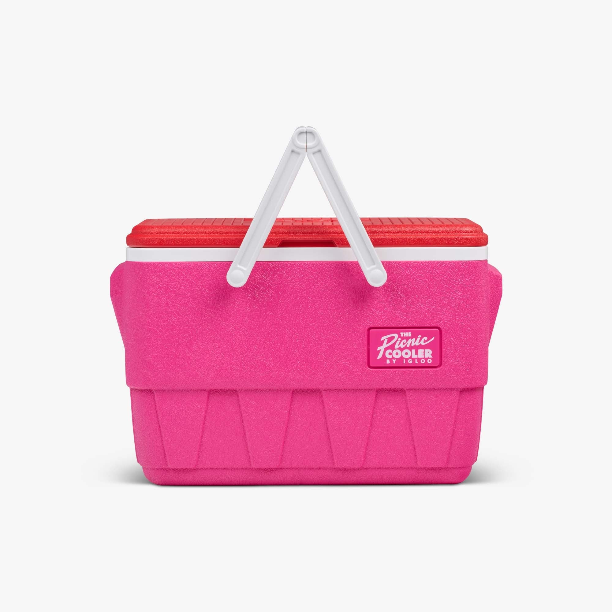 Retro Picnic Basket 25 Qt Cooler E9 - Tutti Frutti - Front View