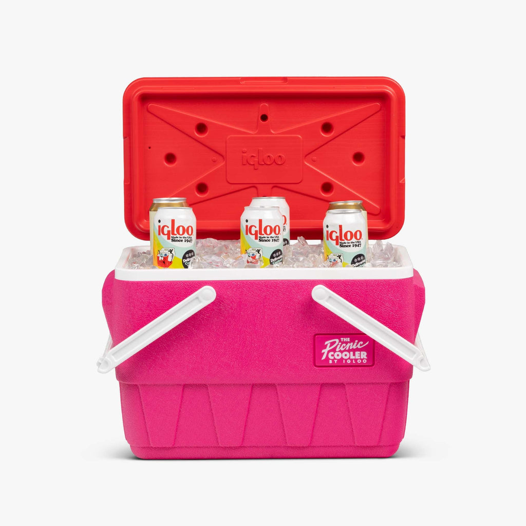 Retro Picnic Basket 25 Qt Cooler E9 - Tutti Frutti - Product View