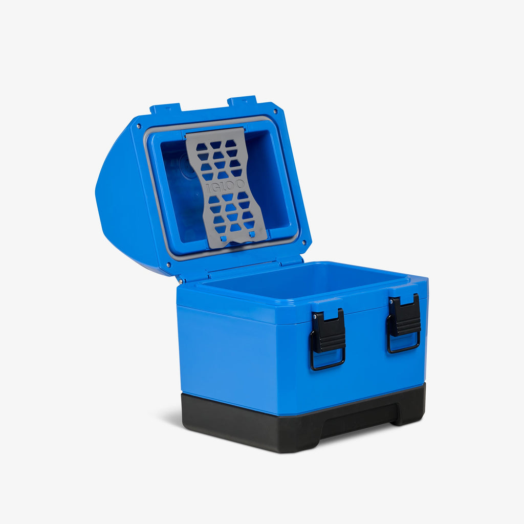 Gripper CoolBox 10 Qt Cooler R7 - Sneaky Blue - Open View