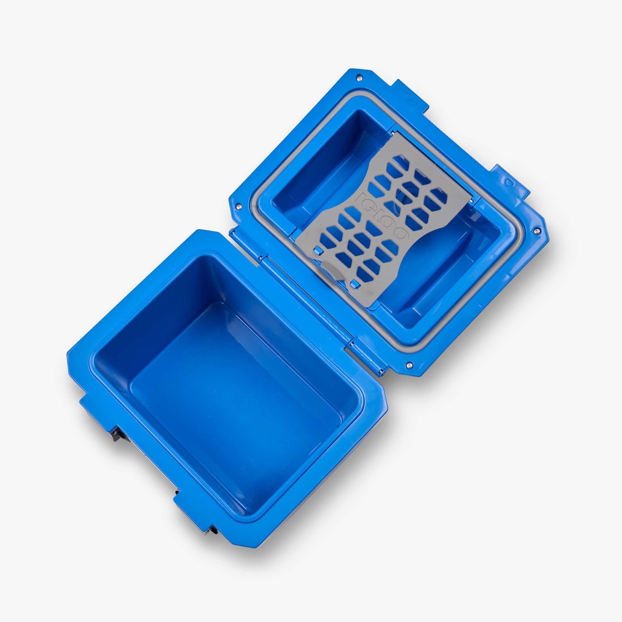 Gripper CoolBox 10 Qt Cooler R7 - Sneaky Blue - Open View