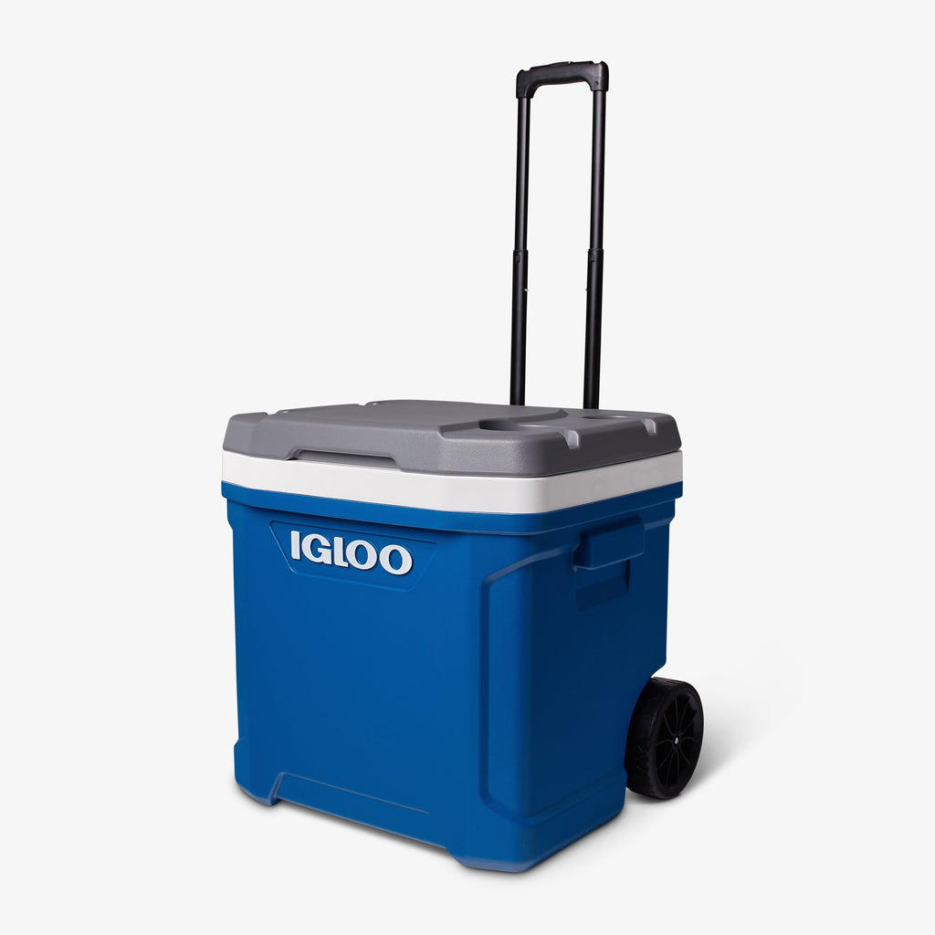 Latitude 60 Qt Roller Cooler A2 - Blue - Product View
