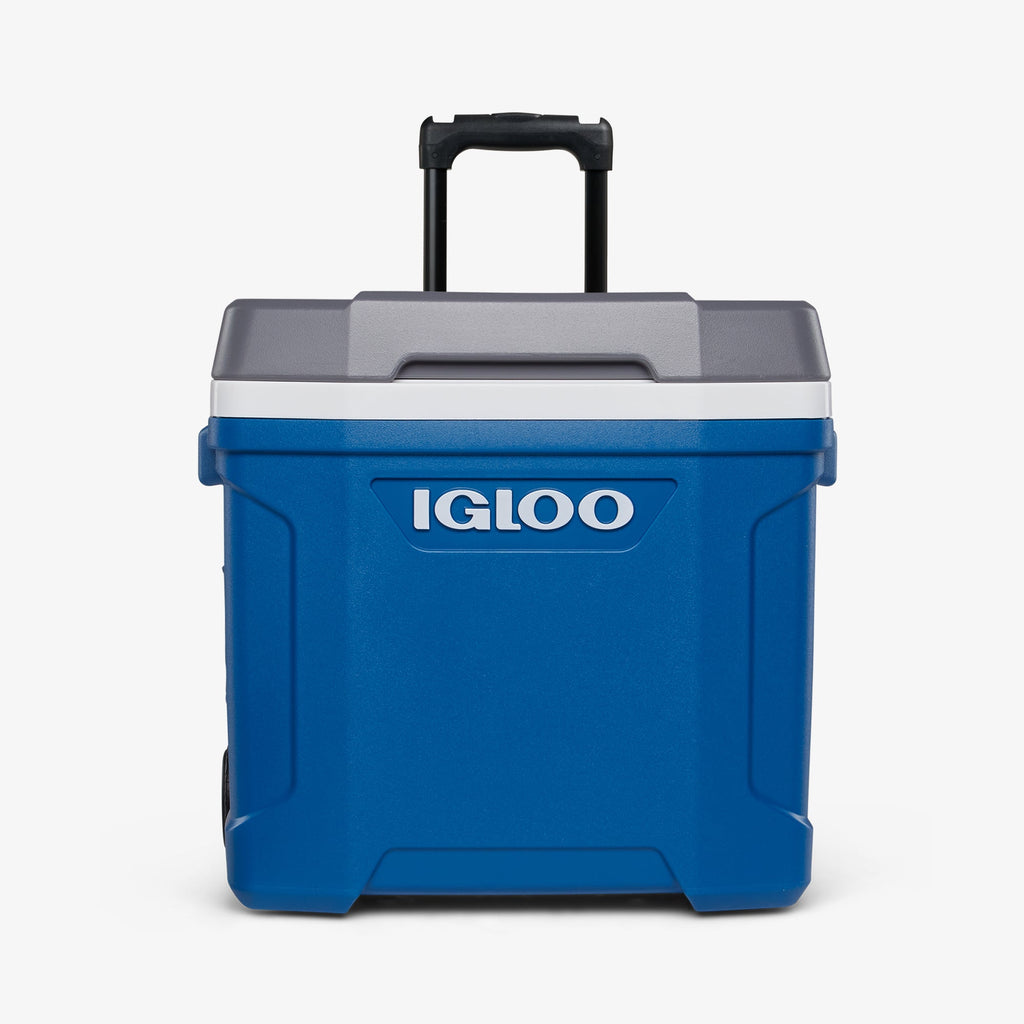 Latitude 30 Qt Roller Cooler B7 - Blue - Strap View