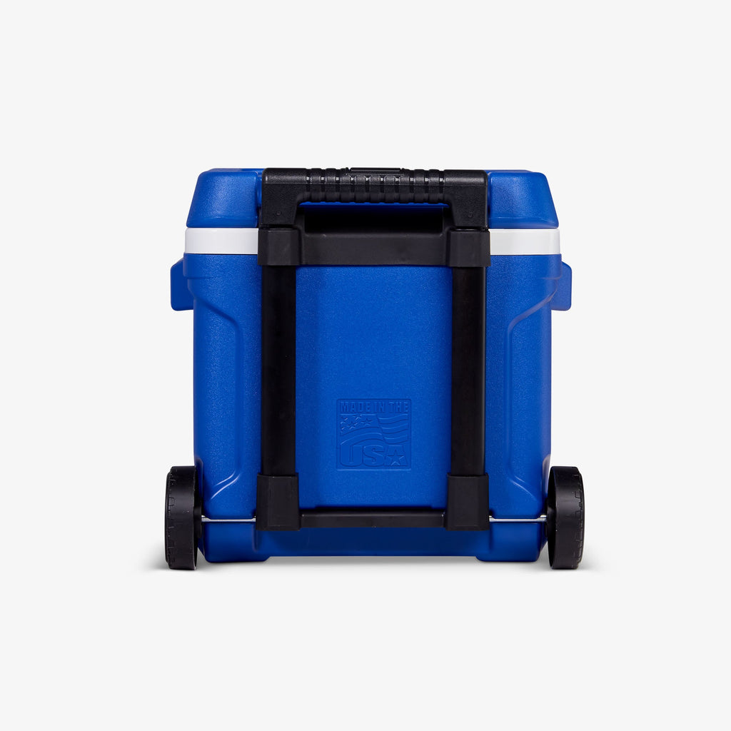 Profile II 16 Qt Roller Cooler J0 - Majestic Blue - Back View