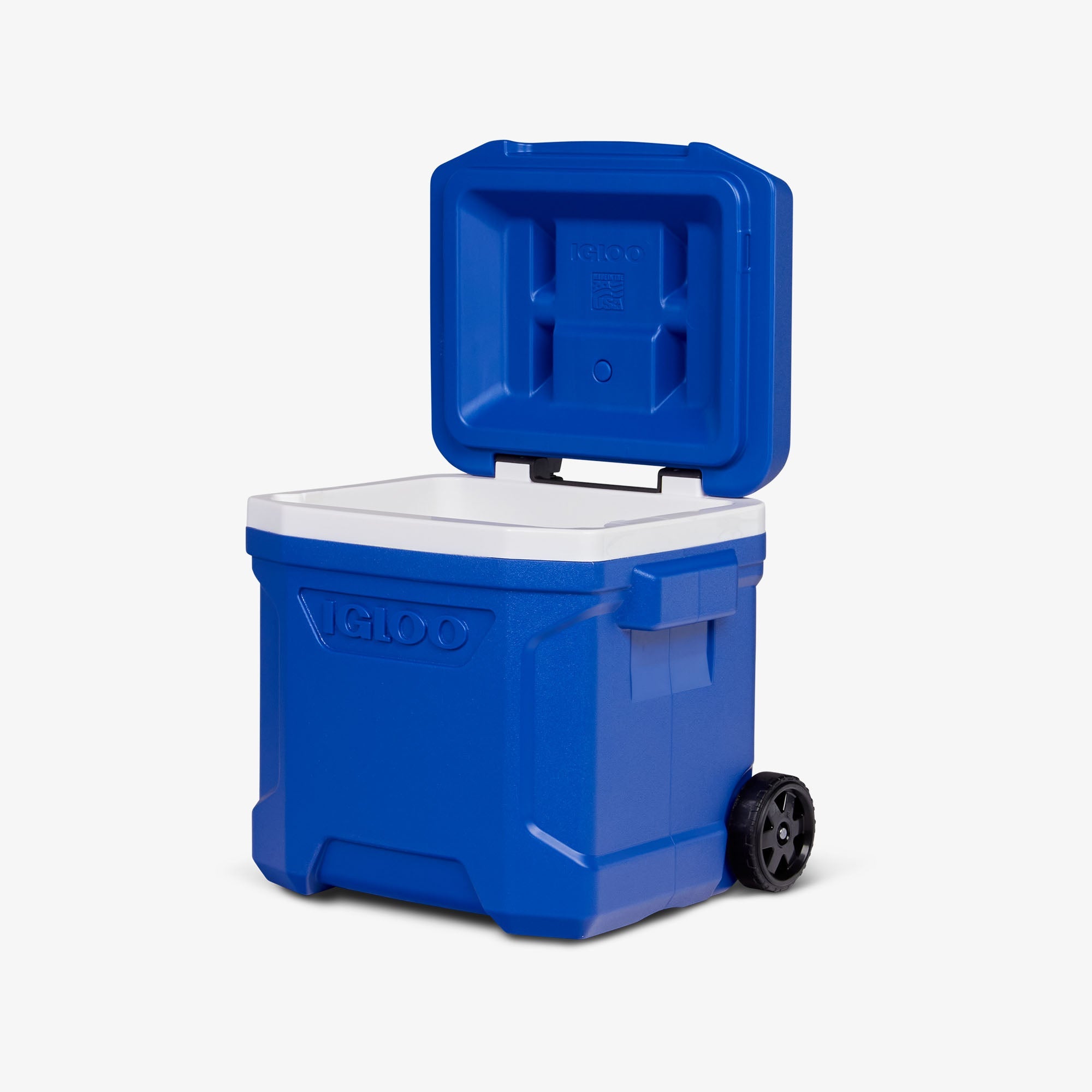 Profile II 16 Qt Roller Cooler J0 - Majestic Blue - Open View