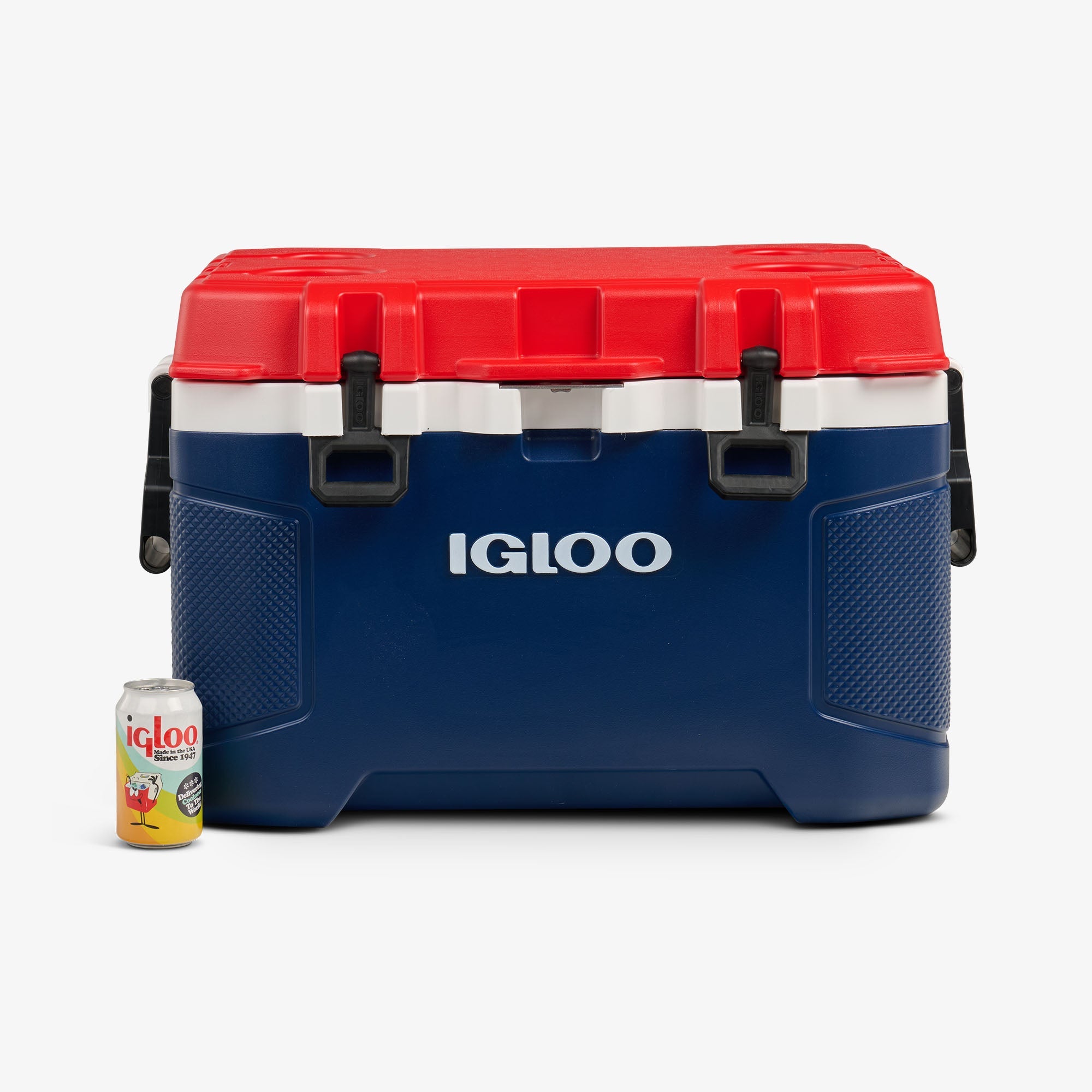 Trailmate® 52 Qt Roller Cooler K4 - Americana - Size View