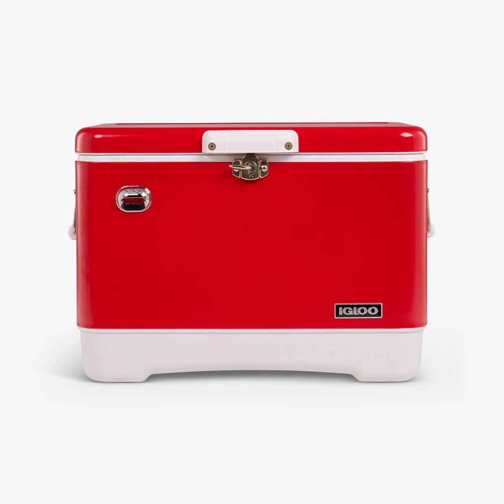 Legacy 54 Qt Cooler M7 - Red Star - Front View