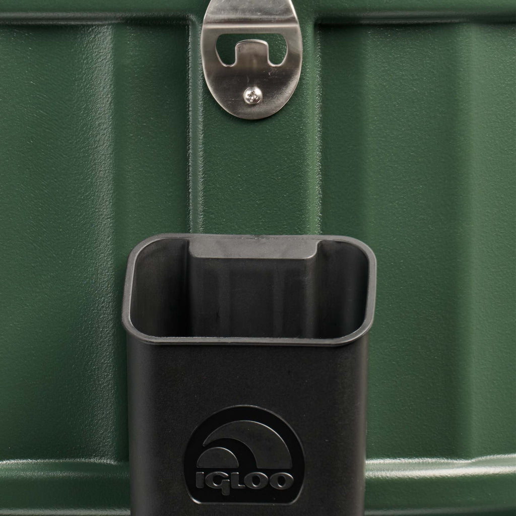 Party Bar 125 Qt Cooler P4 - Oil Green - Product View