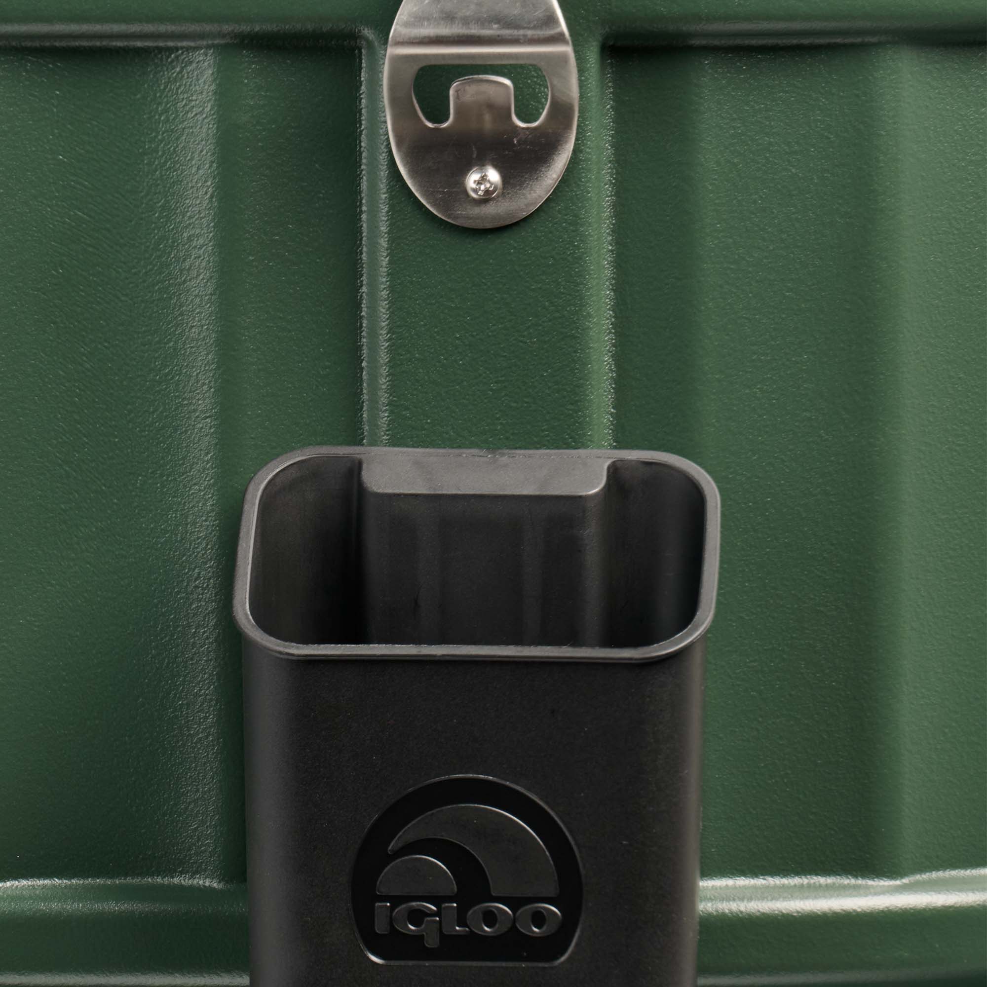 Party Bar 125 Qt Cooler P4 - Oil Green - Product View