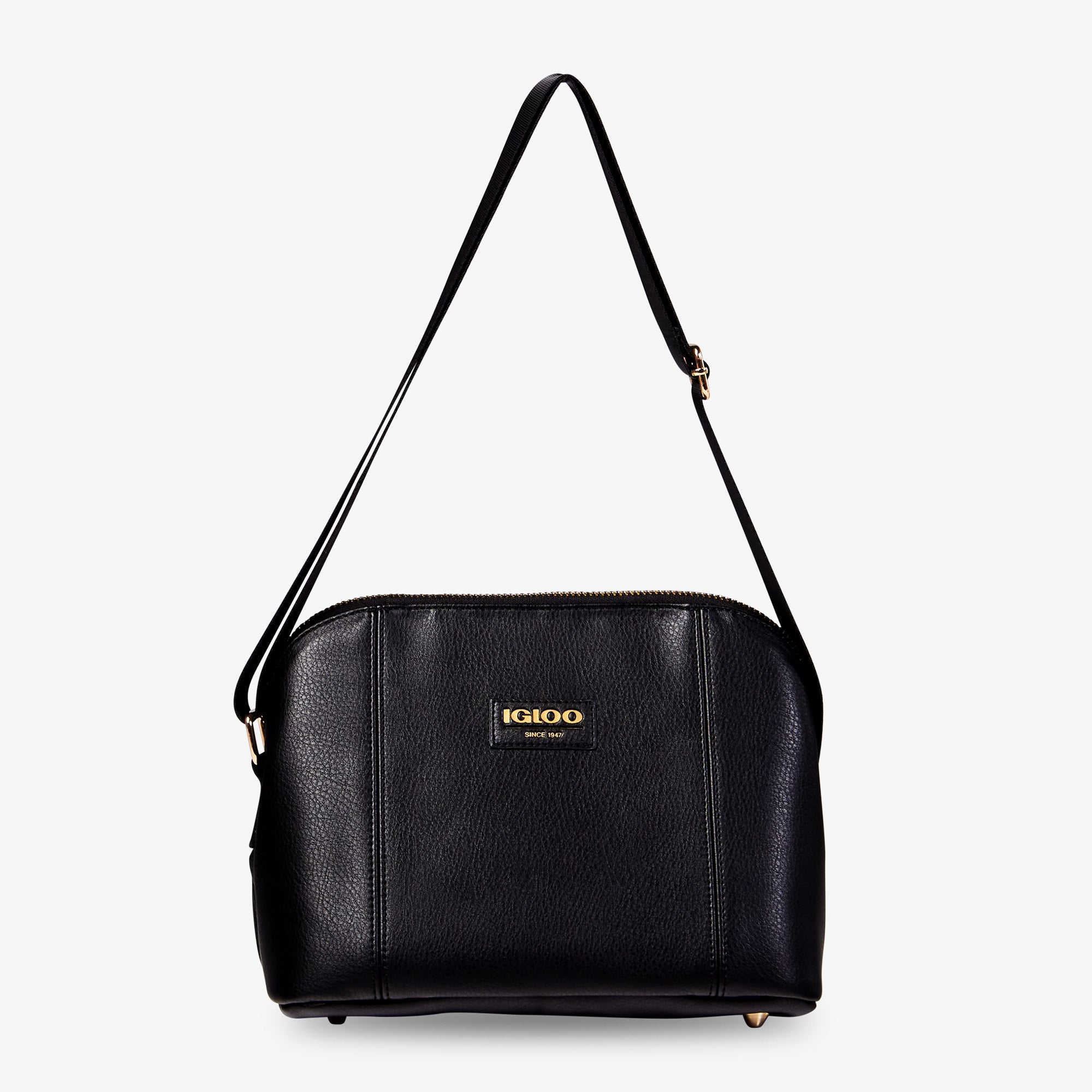 Igloo Luxe® Crossbody Cooler Bag P0 - Black - Strap View