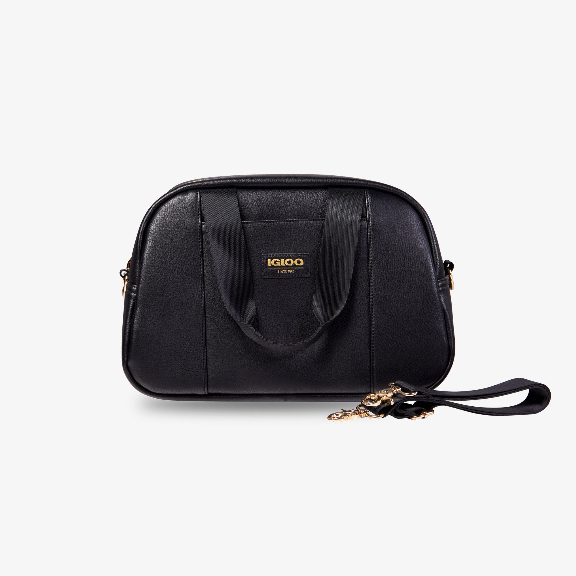 Igloo Luxe® Satchel Cooler Bag I2 - Black - Front View