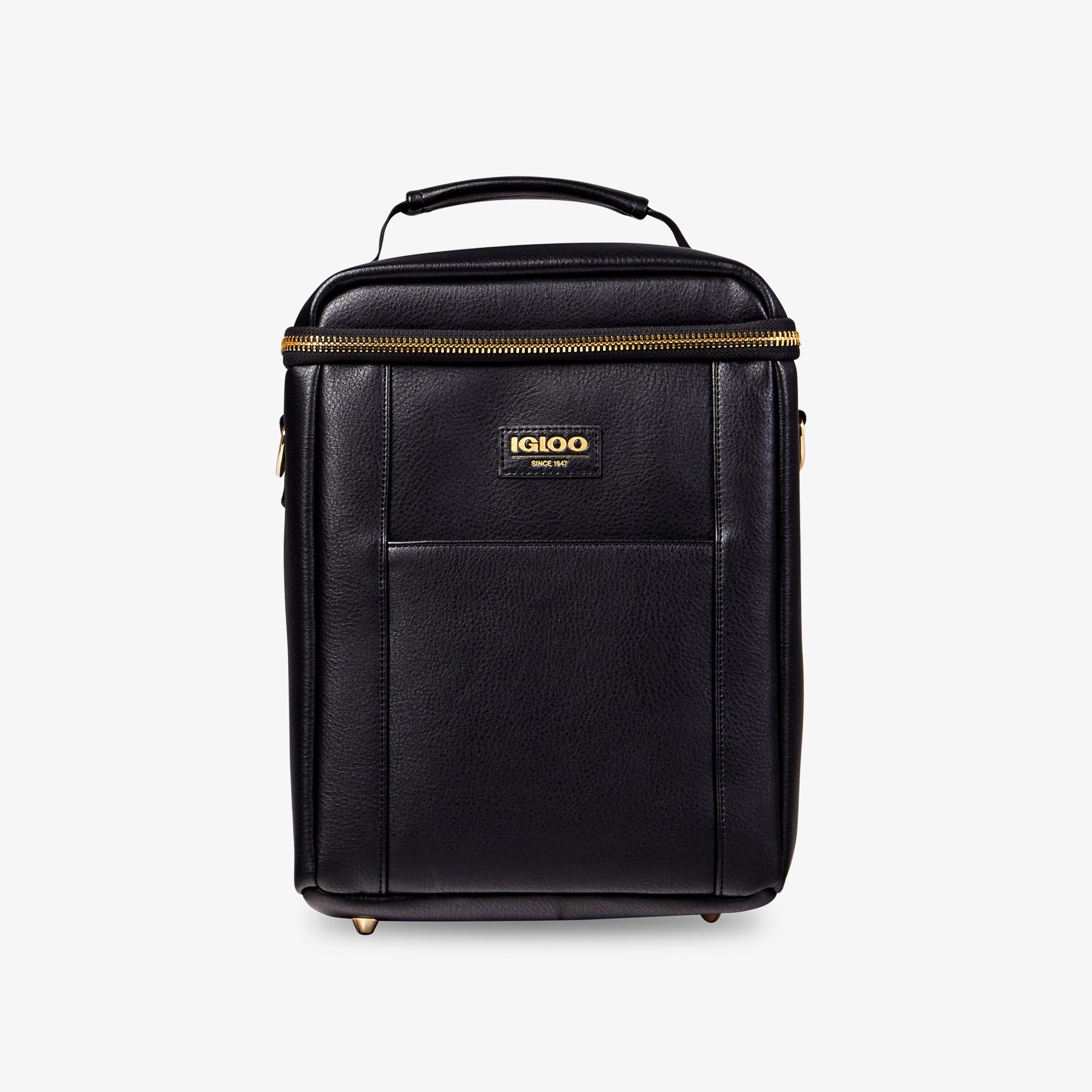 Igloo Luxe® Mini Convertible Backpack F1 - Black - Front View
