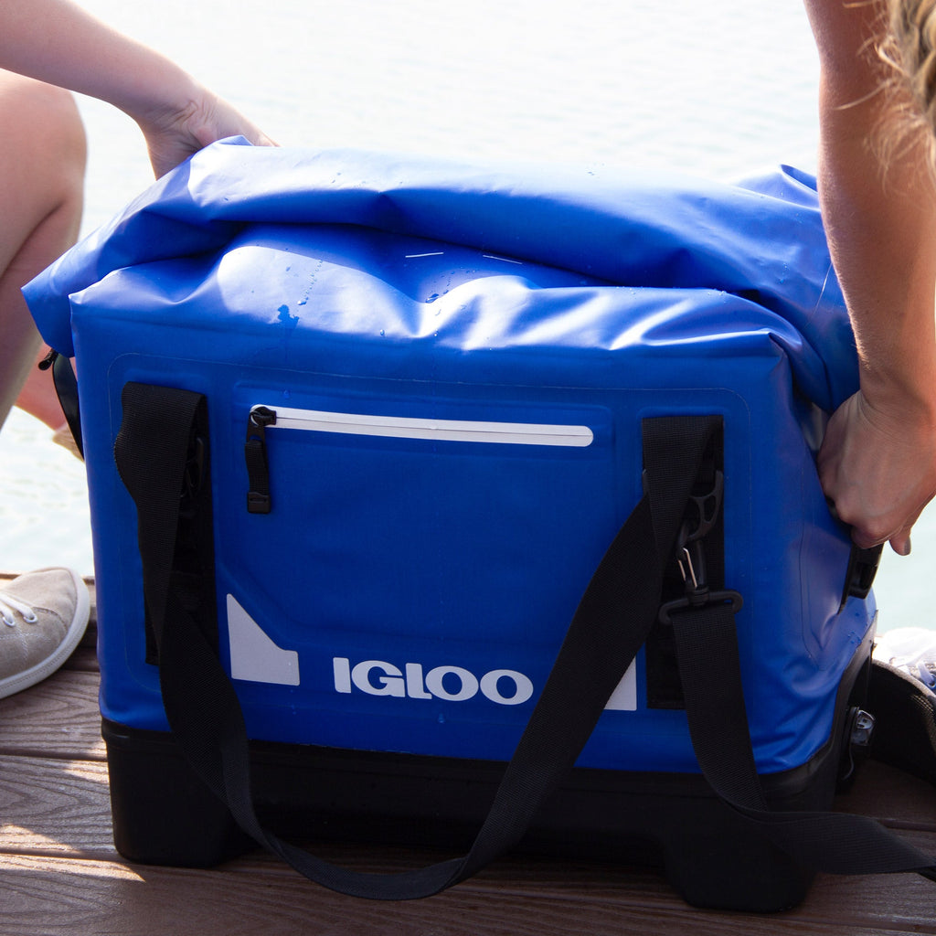 Sportsman Waterproof Cooler O3 - Blue - Product View