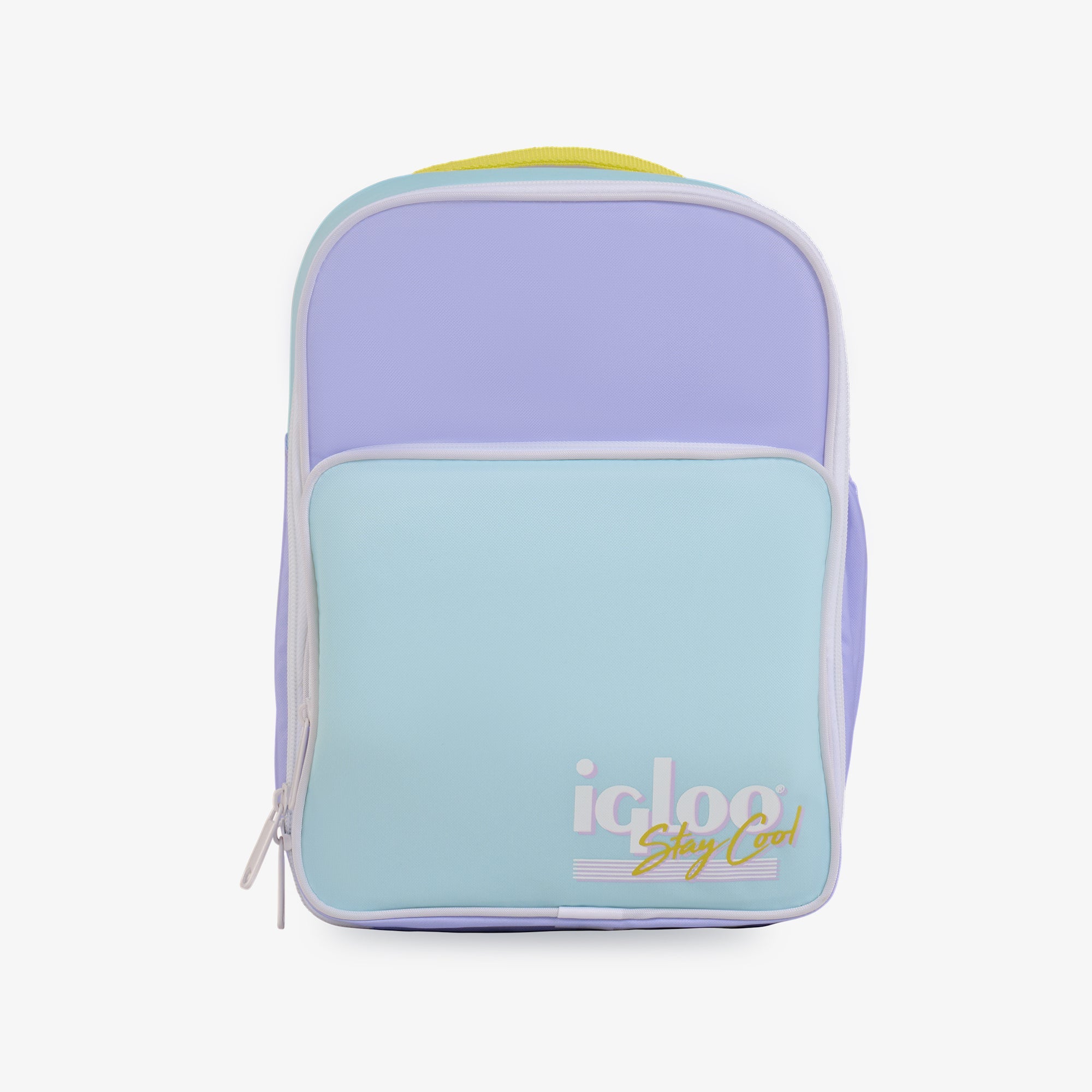 Retro Mini Convertible Backpack T5 - Lilac - Front View