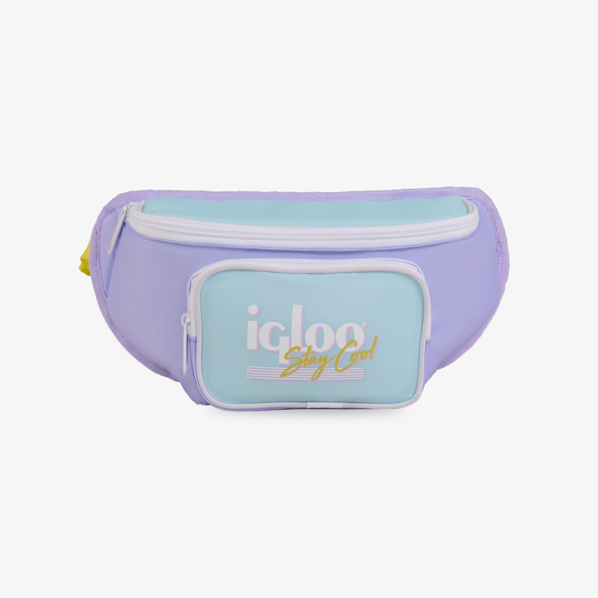 Retro Fanny Pack B6 - Lilac - Front View