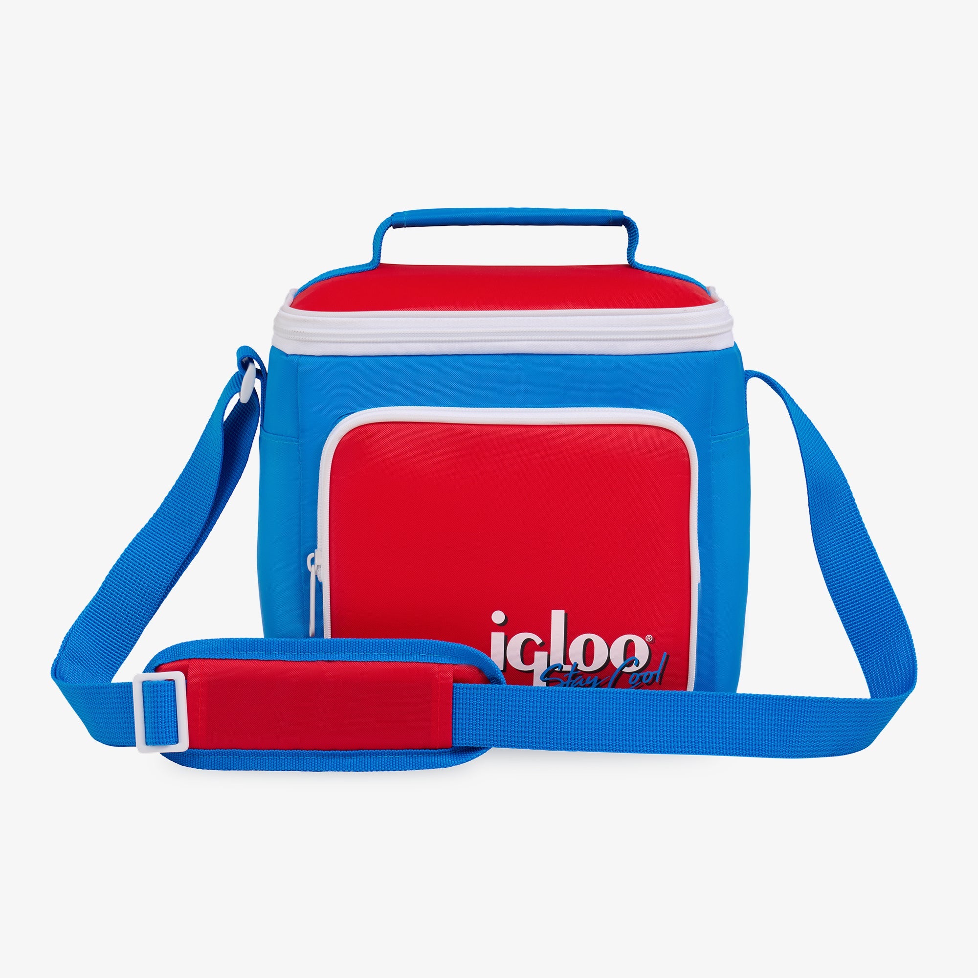 Retro Square Lunch Bag J9 - Americana - Front View