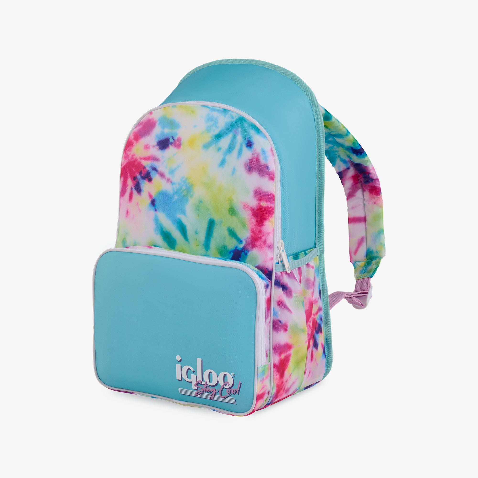 Retro Backpack Cooler E5 - Tie-Dye - Product View