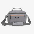 Everyday Lunch Rounded Cube Cooler Bag W4 - Gray - Front View