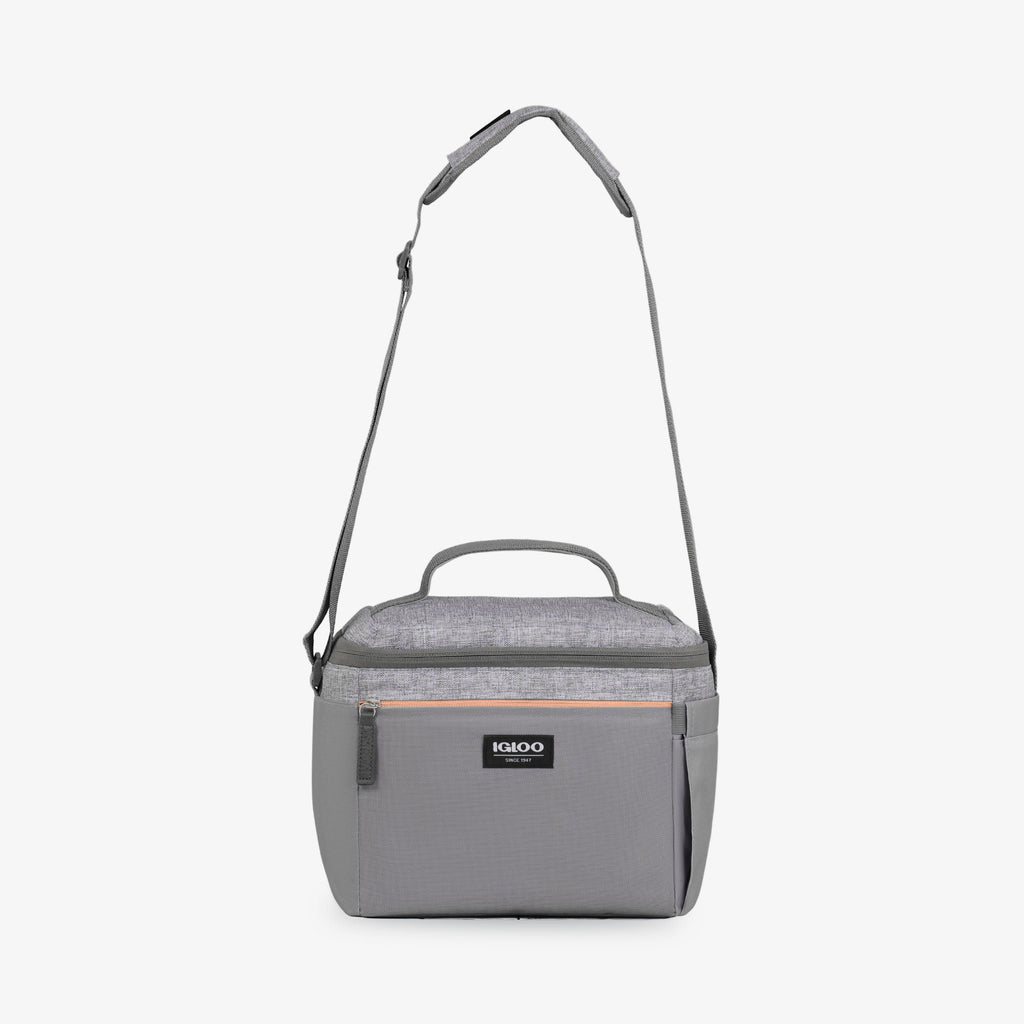 Everyday Lunch Rounded Cube Cooler Bag W4 - Gray - Strap View