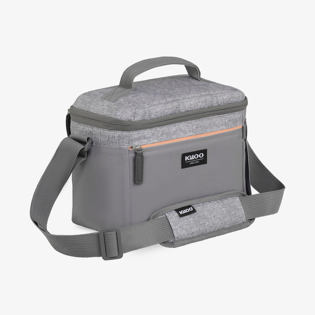 Everyday Lunch Rounded Cube Cooler Bag W4 - Gray - Product View