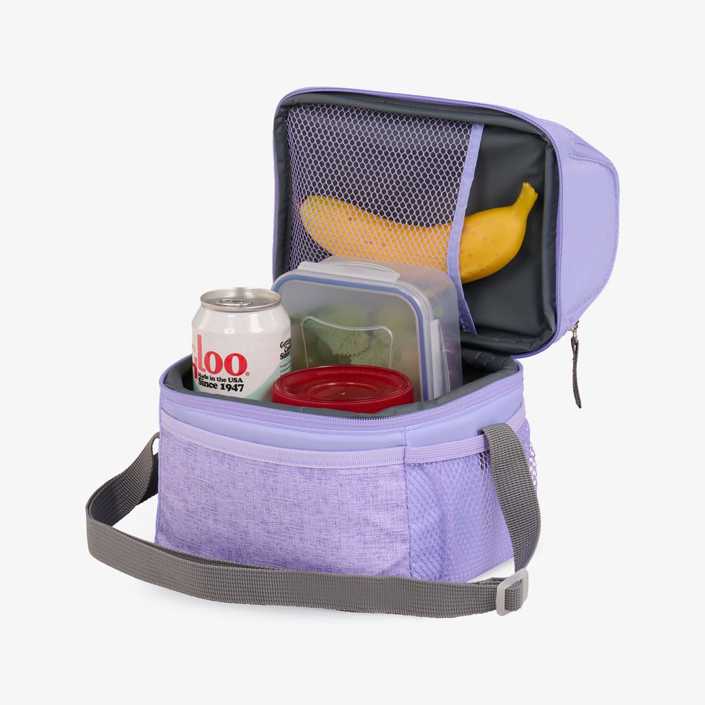 Kids Everyday Lunch Gripper Cooler Bag K4 - Lilac - Product View