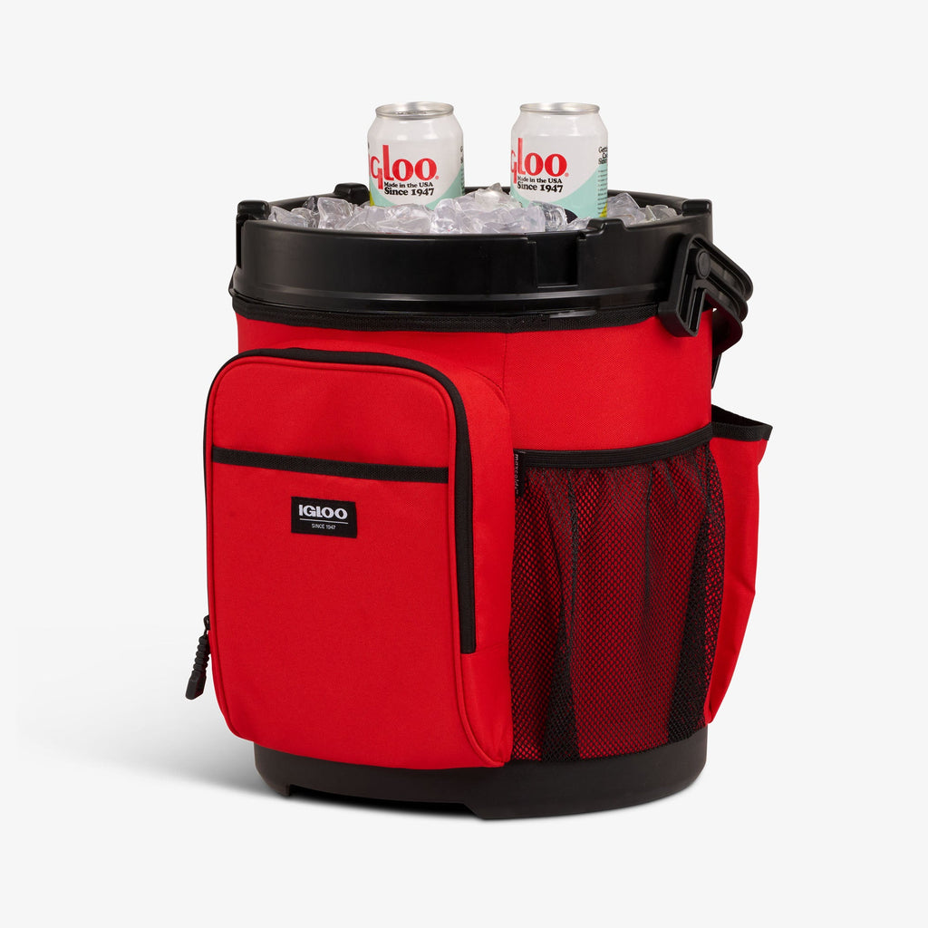 20 Qt Cooler Bucket F0 - Red Heat - Product View