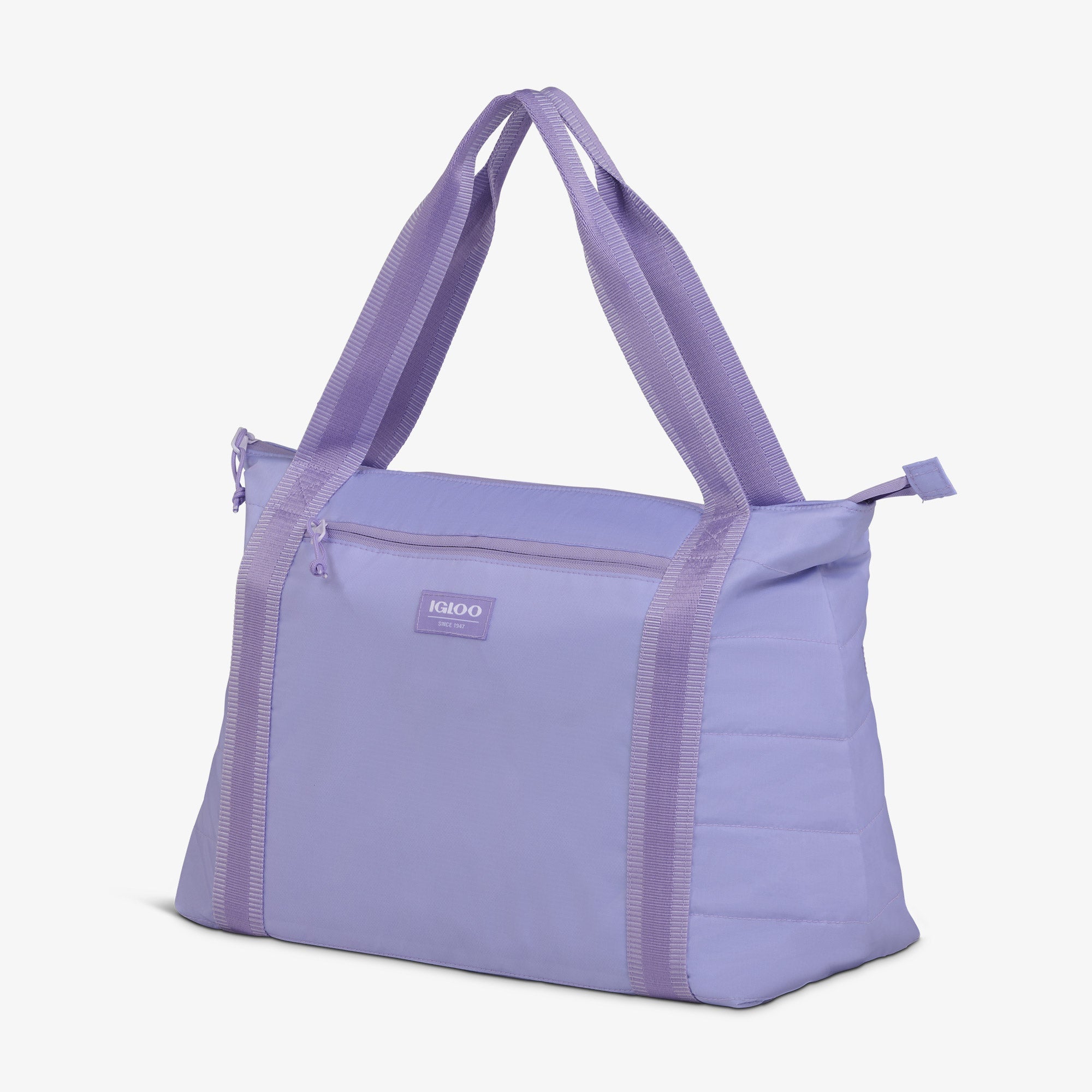 Packable Puffer 20-Can Cooler Bag R6 - Lilac - Product View