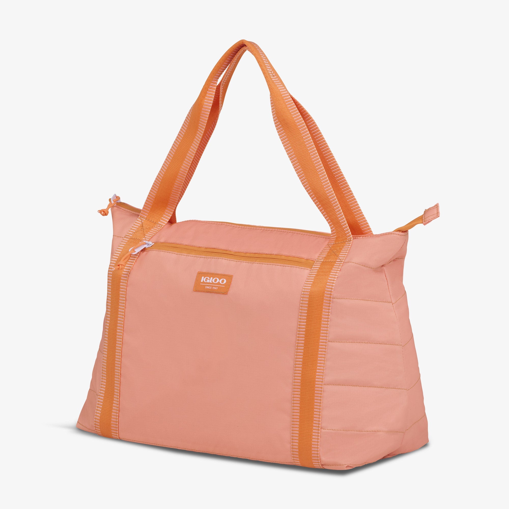 Packable Puffer 20-Can Cooler Bag R6 - Apricot - Product View