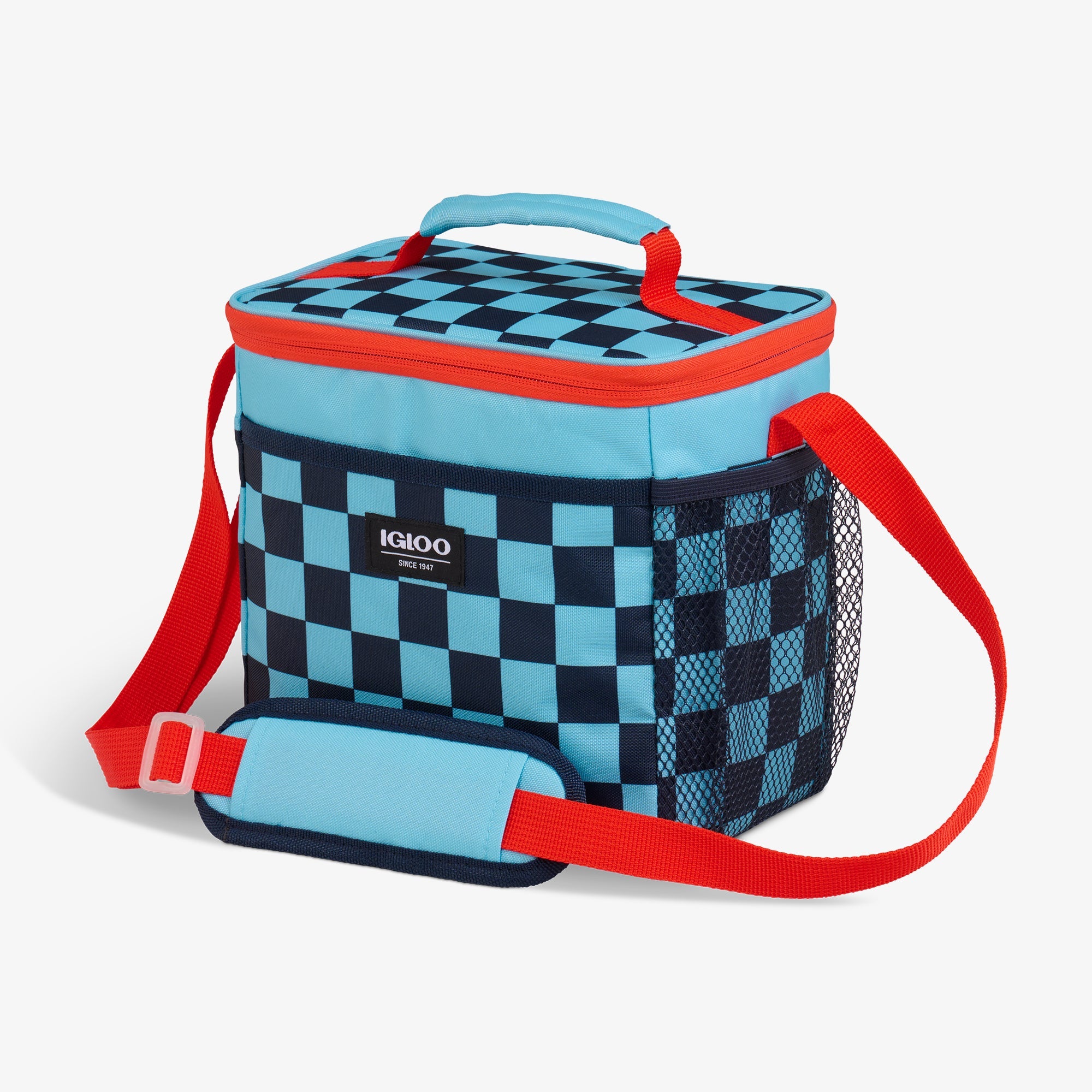 Kids Square Lunch Bag Z6 - Checkers - Product View