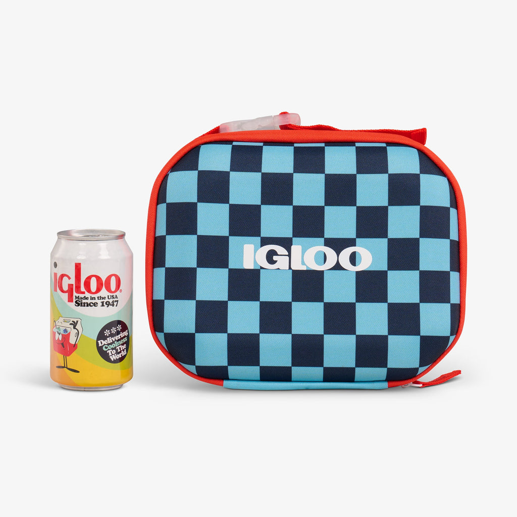 Kids Mini Modern Lunch E3 - Checkers - Size View