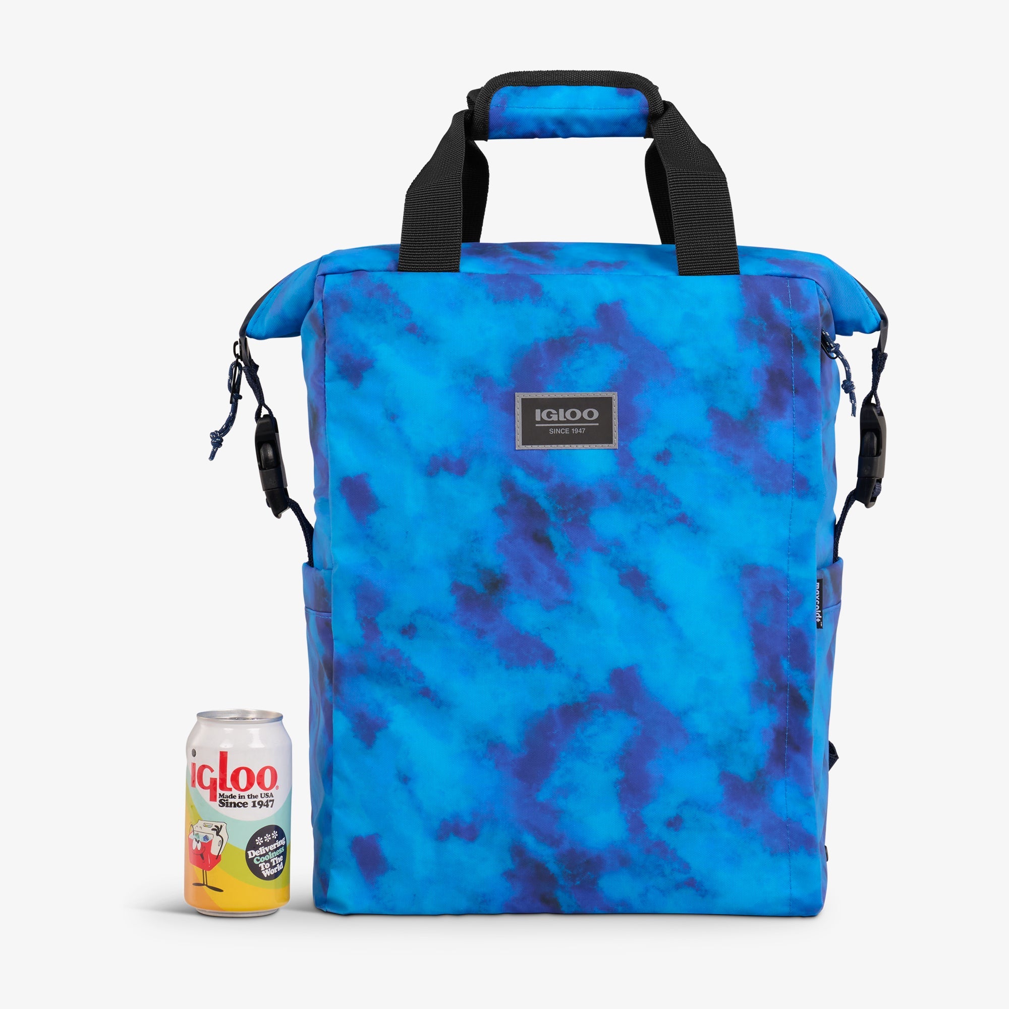 South Coast Snapdown 24-Can Backpack E6 - Blue Wash - Size View