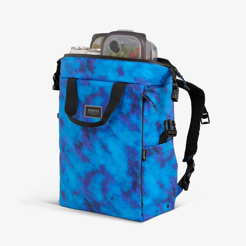 South Coast Snapdown 24-Can Backpack E6 - Blue Wash - Product View