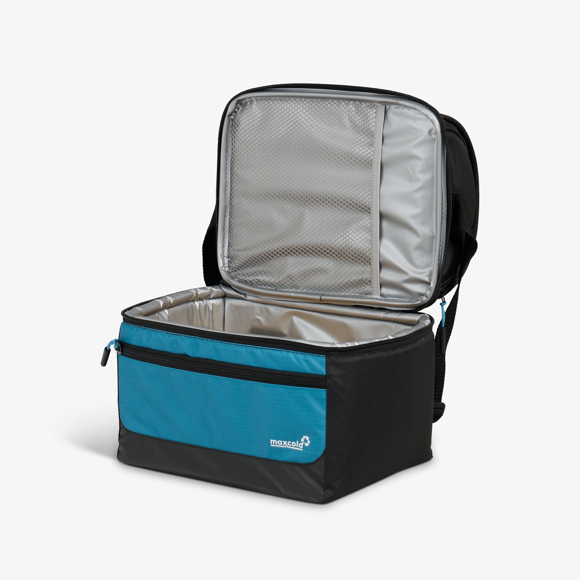 Latitude Gripper 16-Can Cooler Bag R2 - Modern Blue - Open View
