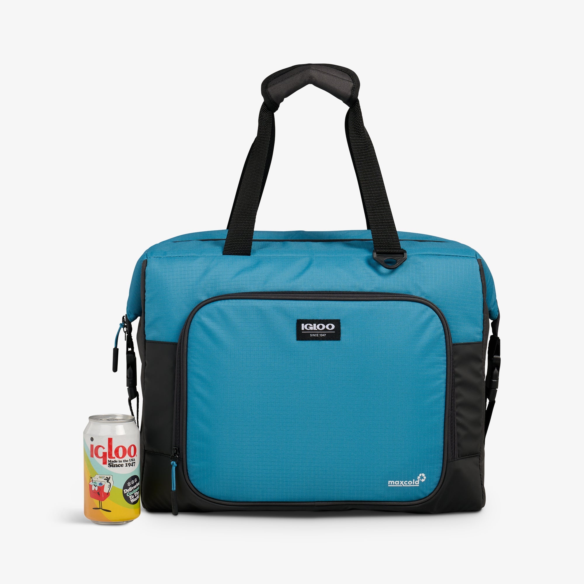 Latitude Snapdown 36-Can Cooler Bag R7 - Modern Blue - Size View