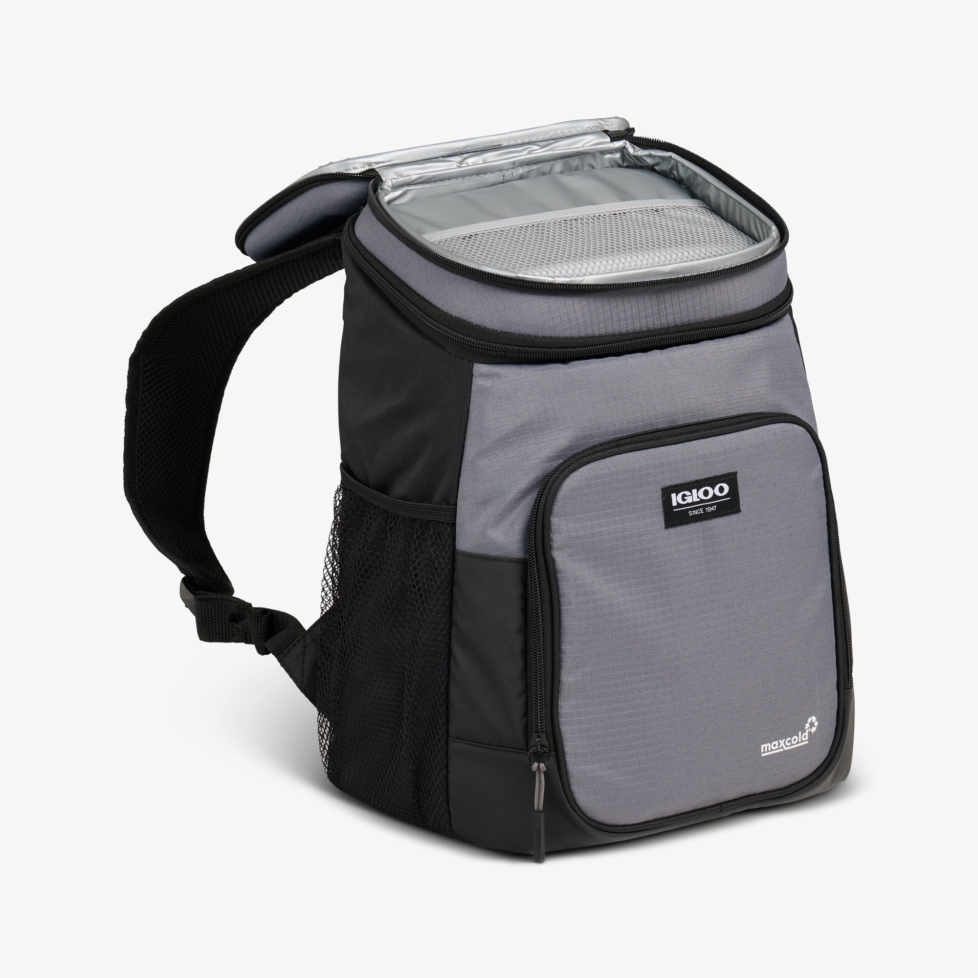 Latitude Hardtop 18-Can Backpack Z6 - Carbonite - Open View