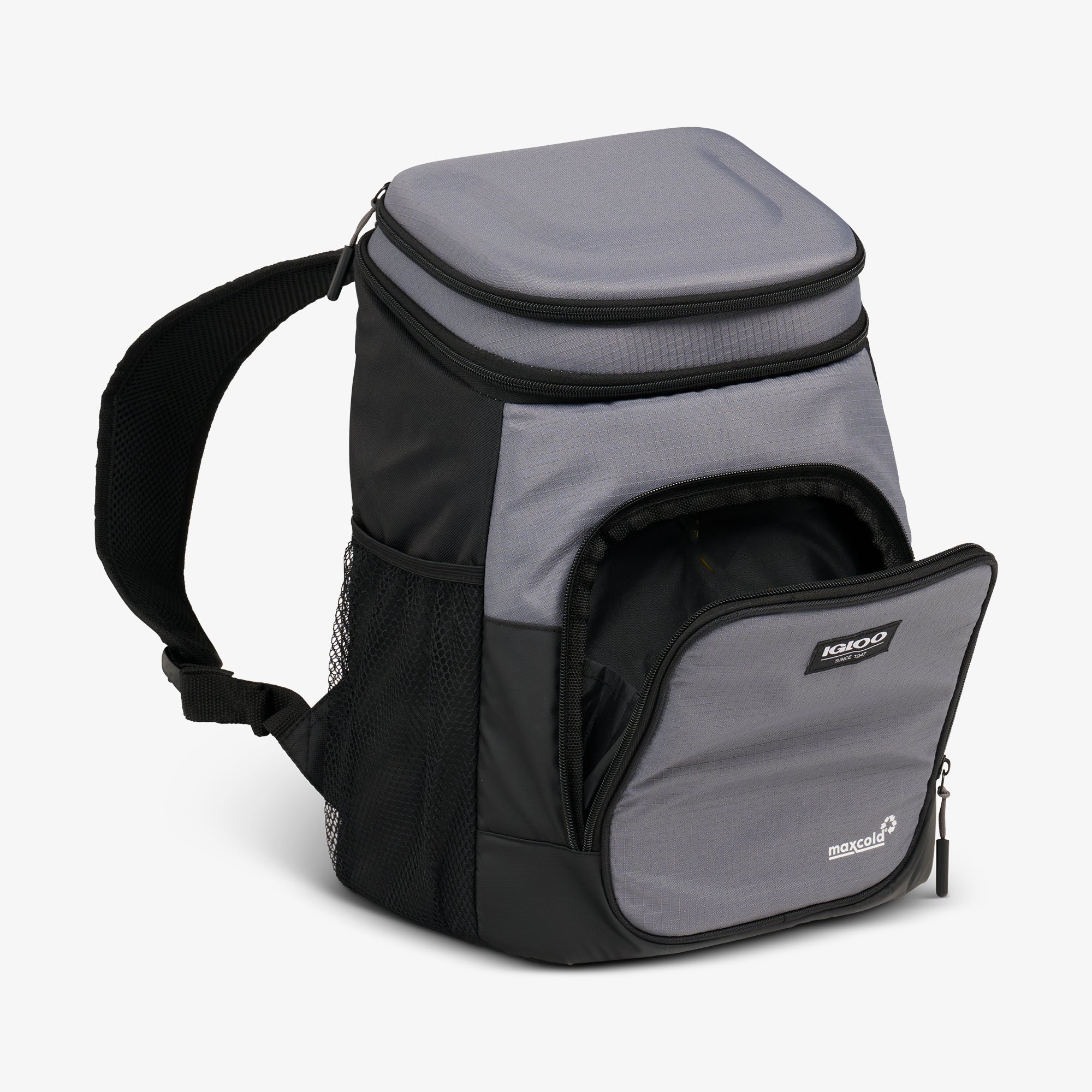 Latitude Hardtop 18-Can Backpack Z6 - Carbonite - Open View
