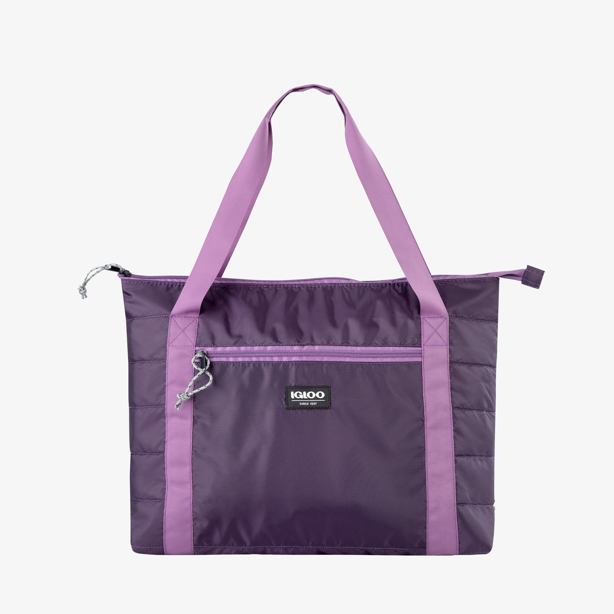 Packable Puffer 20-Can Cooler Bag R6 - Eggplant - Product View