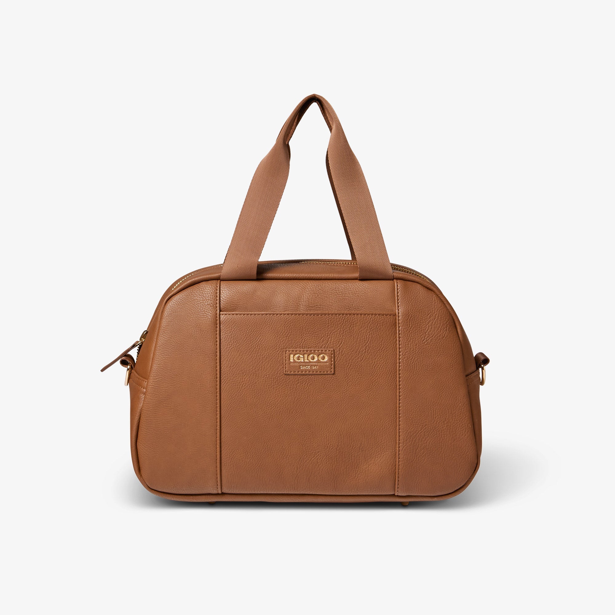 Igloo Luxe® Satchel Cooler Bag I2 - Cognac - Product View