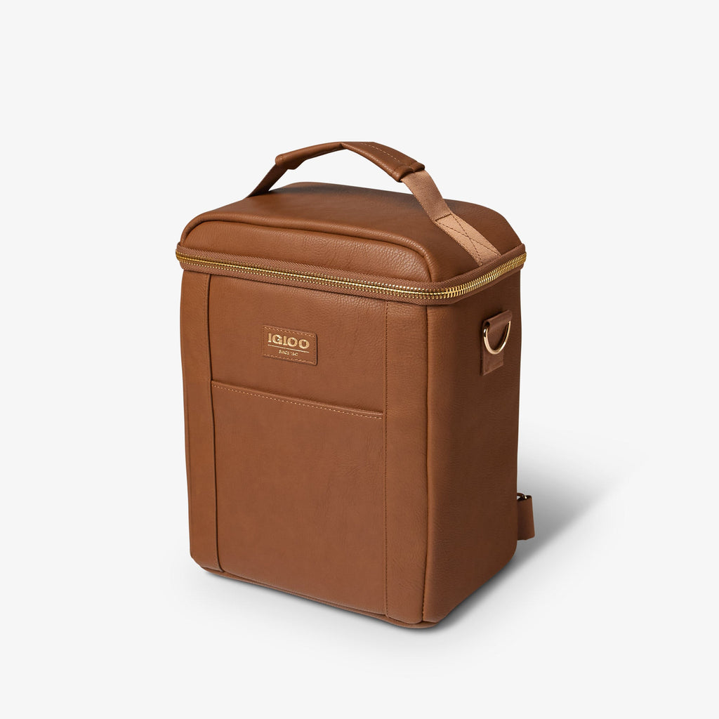 Igloo Luxe® Mini Convertible Backpack F1 - Cognac - Product View