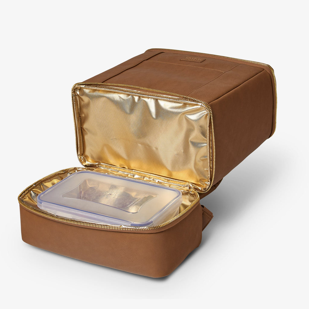 Igloo Luxe® Dual Compartment Backpack K2 - Cognac - Product View