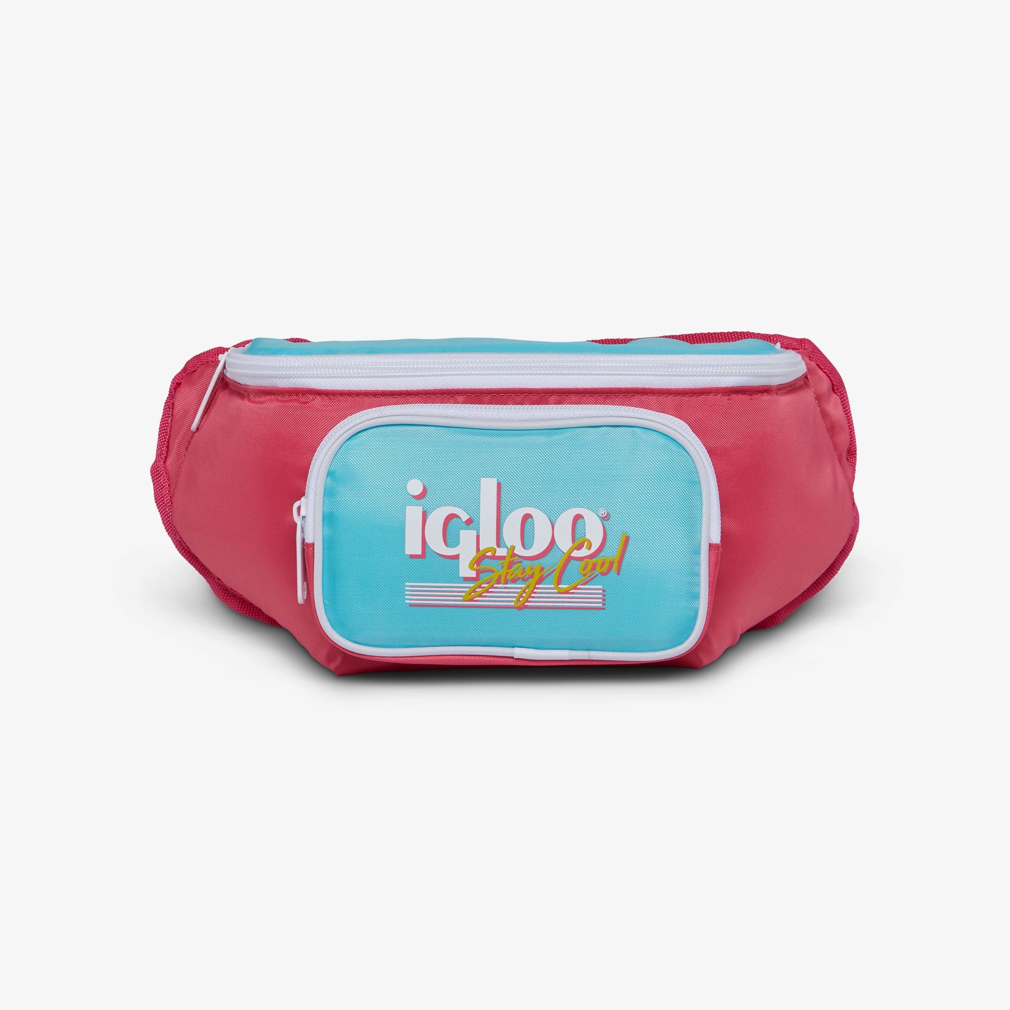 Retro Fanny Pack B6 - Watermelon - Front View