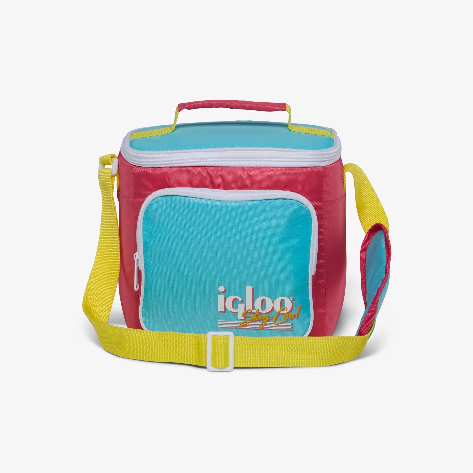 Retro Square Lunch Bag J9 - Watermelon - Front View