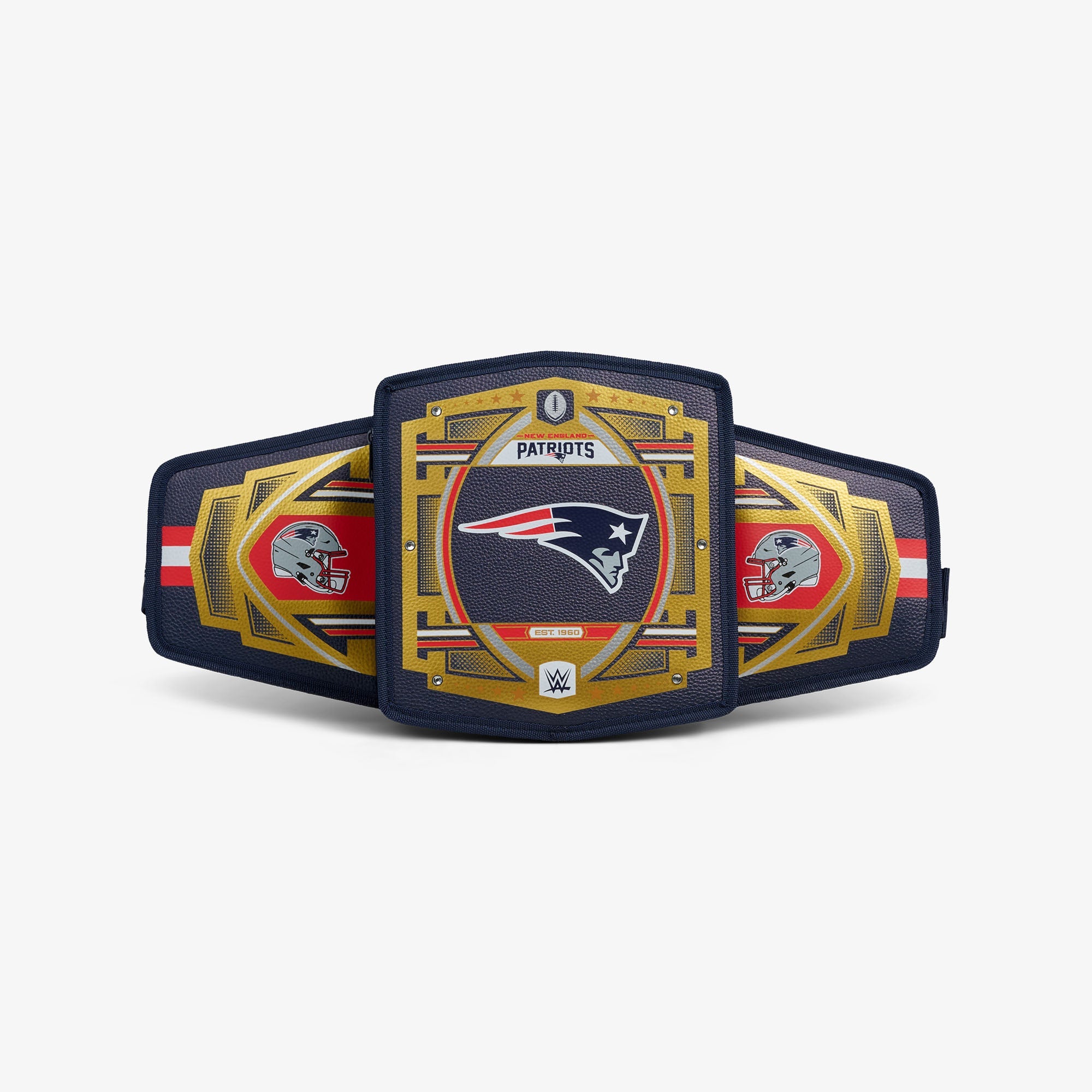 NFL WWE Cooler Fanny Pack X3 - Patriots - Front View