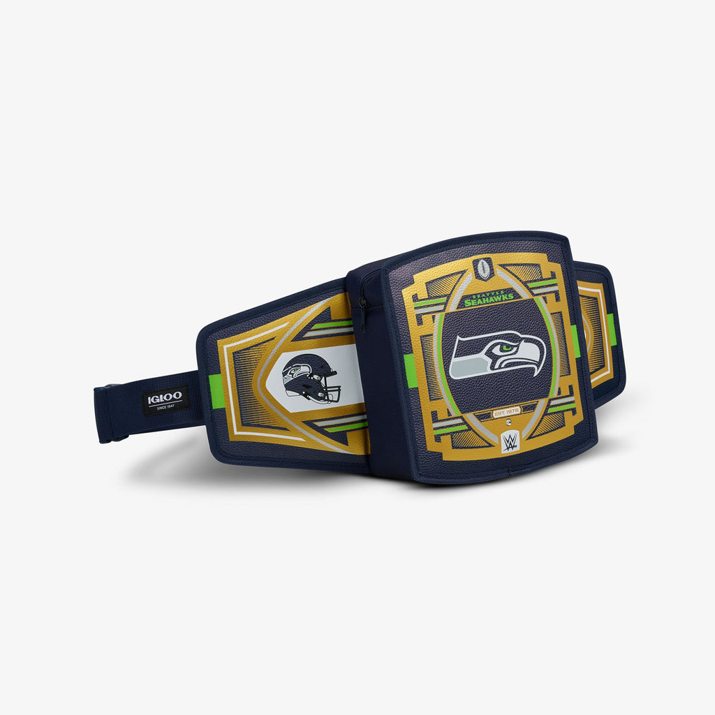 NFL WWE Cooler Fanny Pack X3 - Seahawks - Product View